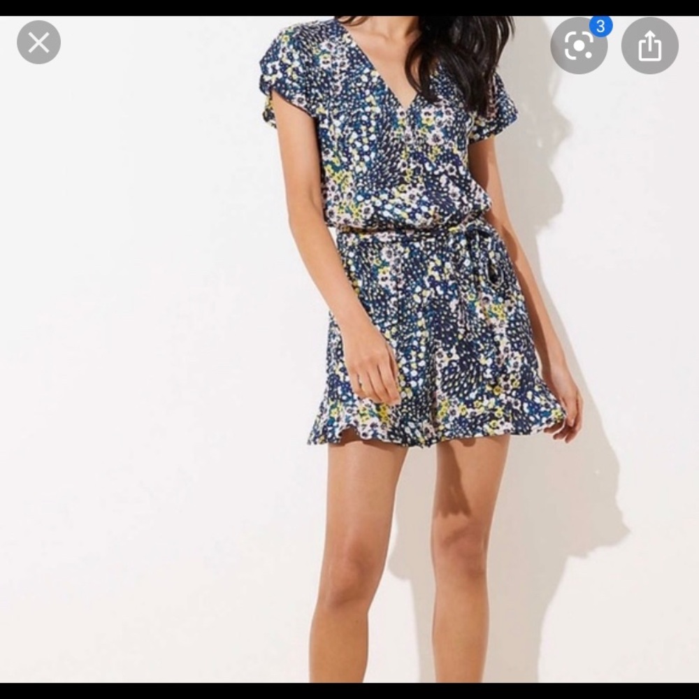 Loft floral romper